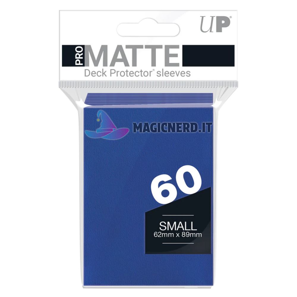 PRO-Matte Small Deck Protector Sleeves (60ct) Blu Ultra Pro