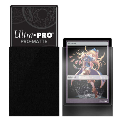PRO-Matte Small Sleeves Black Ultra Pro (60 Bustine)