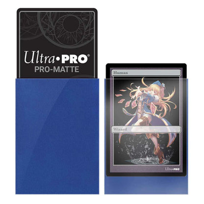 PRO-Matte Small Sleeves Blue Ultra Pro (60 Bustine)
