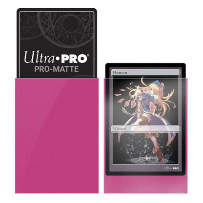 PRO-Matte Small Sleeves Bright Pink Ultra Pro (60 Bustine)