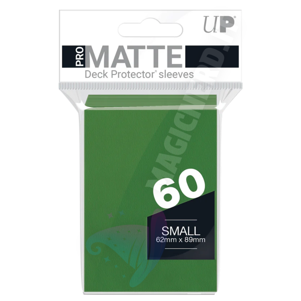 PRO-Matte Small Sleeves Green Ultra Pro (60 Bustine)
