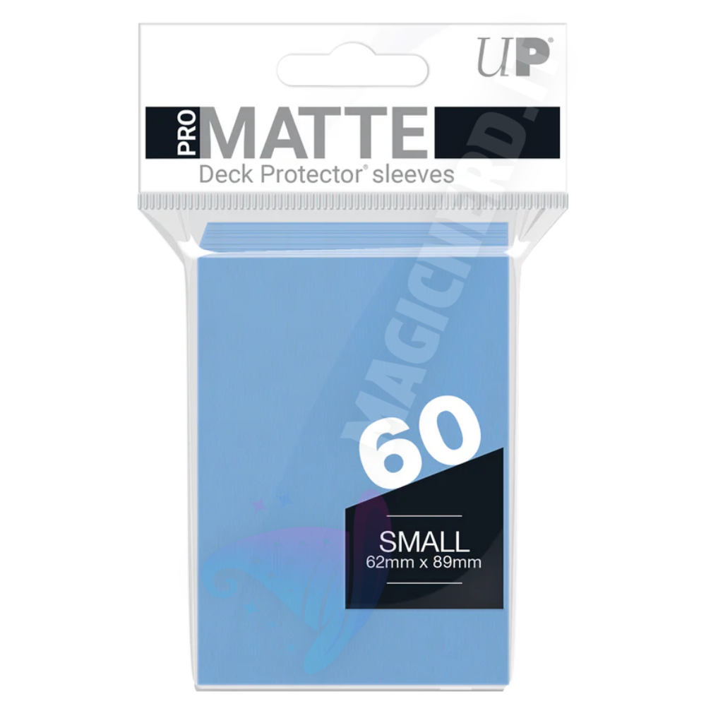 PRO-Matte Small Sleeves Light Blue Ultra Pro (60 Bustine)