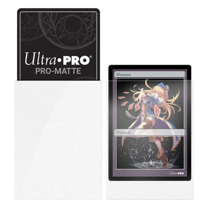 PRO-Matte Small Sleeves White Ultra Pro (60 Bustine)