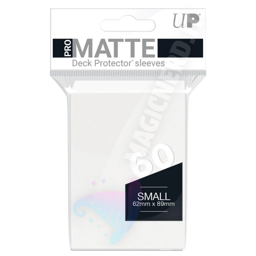 PRO-Matte Small Sleeves White Ultra Pro (60 Bustine)