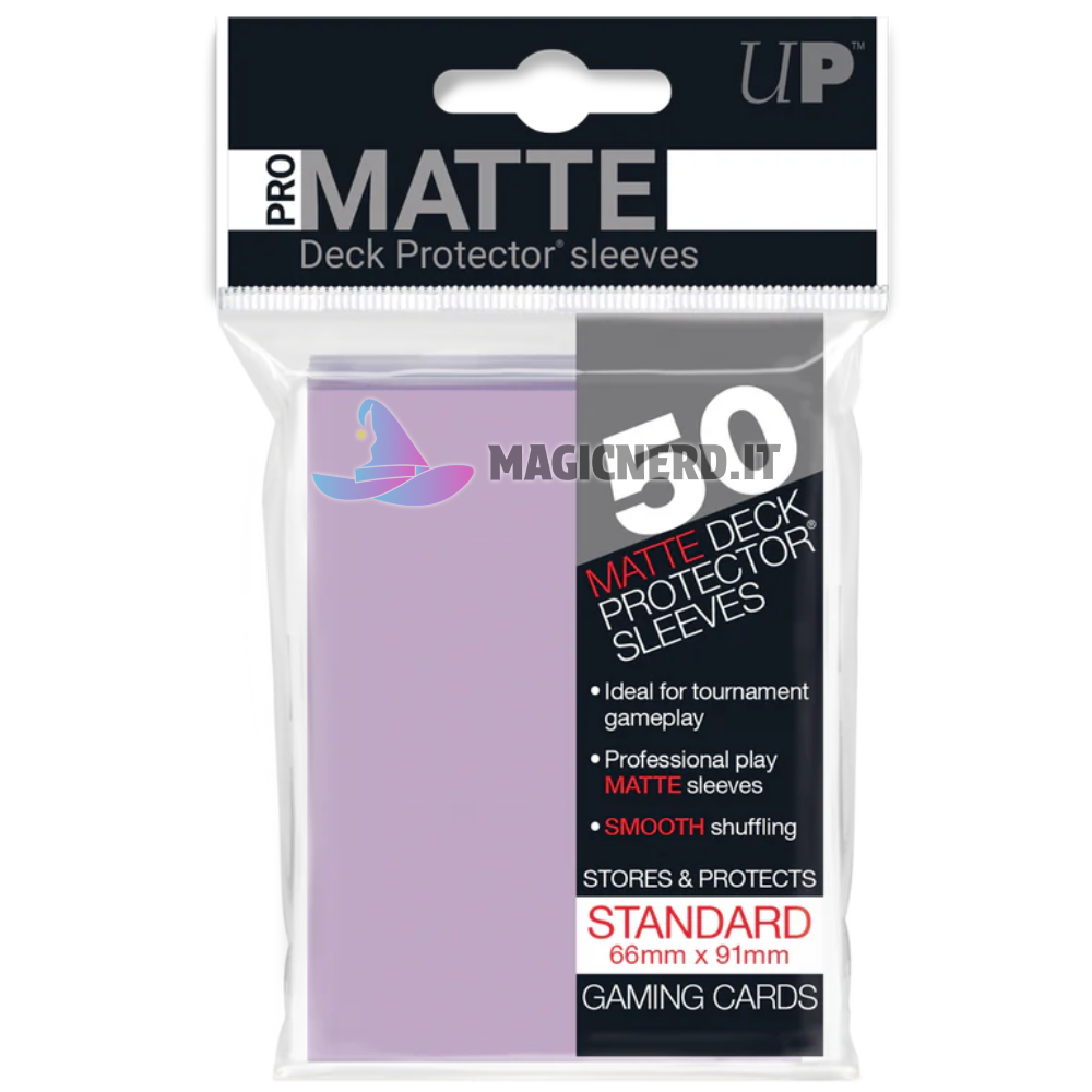 PRO-Matte Standard Deck Protector Sleeves (50ct) Liliac Ultra Pro