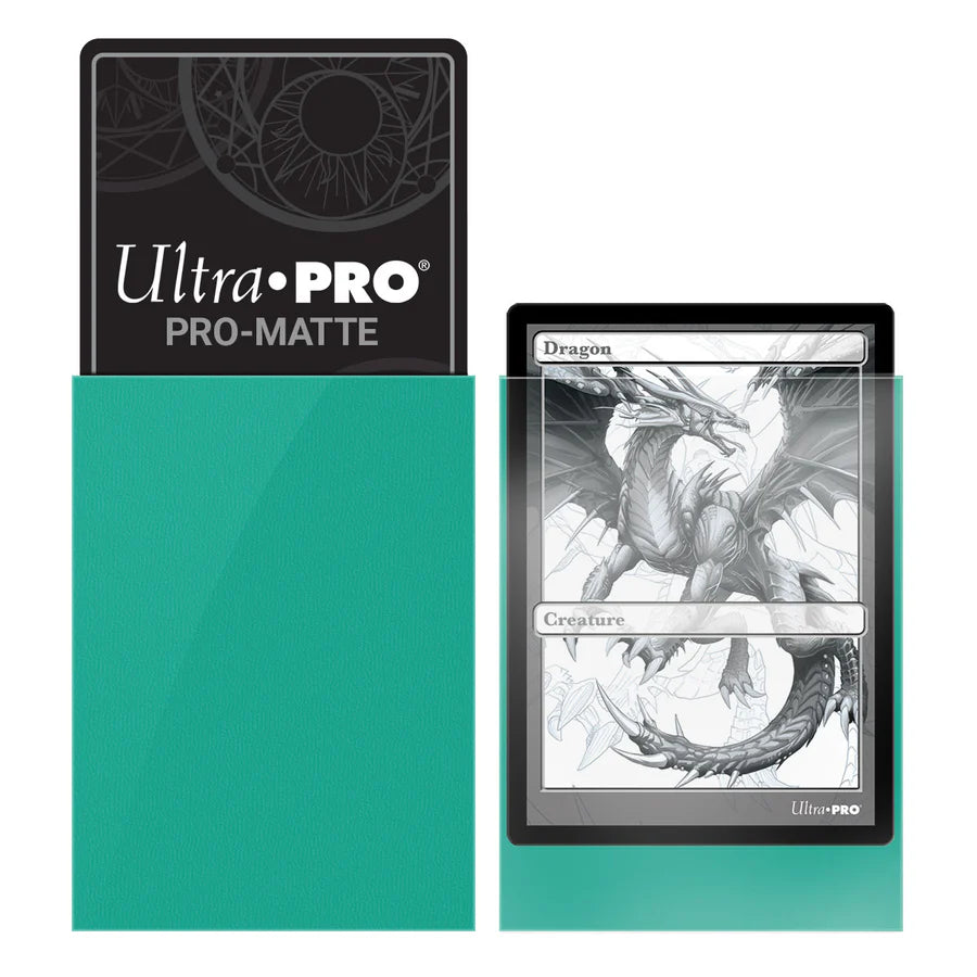 PRO-Matte Standard Sleeves Aqua Ultra Pro (50 Bustine)