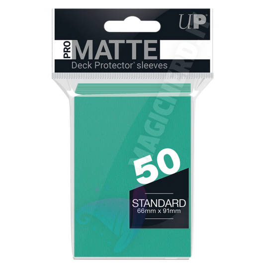 PRO-Matte Standard Sleeves Aqua Ultra Pro (50 Bustine)