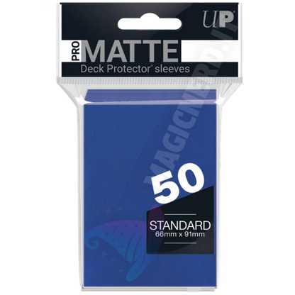 PRO-Matte Standard Sleeves Blue Ultra Pro (50 Bustine)
