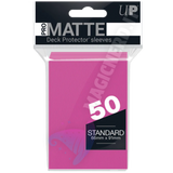 PRO-Matte Standard Sleeves Bright Pink Ultra Pro (50 Bustine)