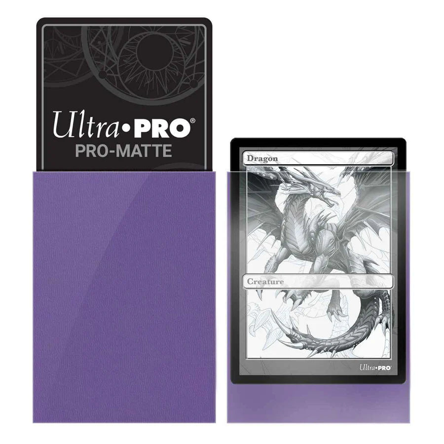 PRO-Matte Standard Sleeves Purple Ultra Pro (50 Bustine)