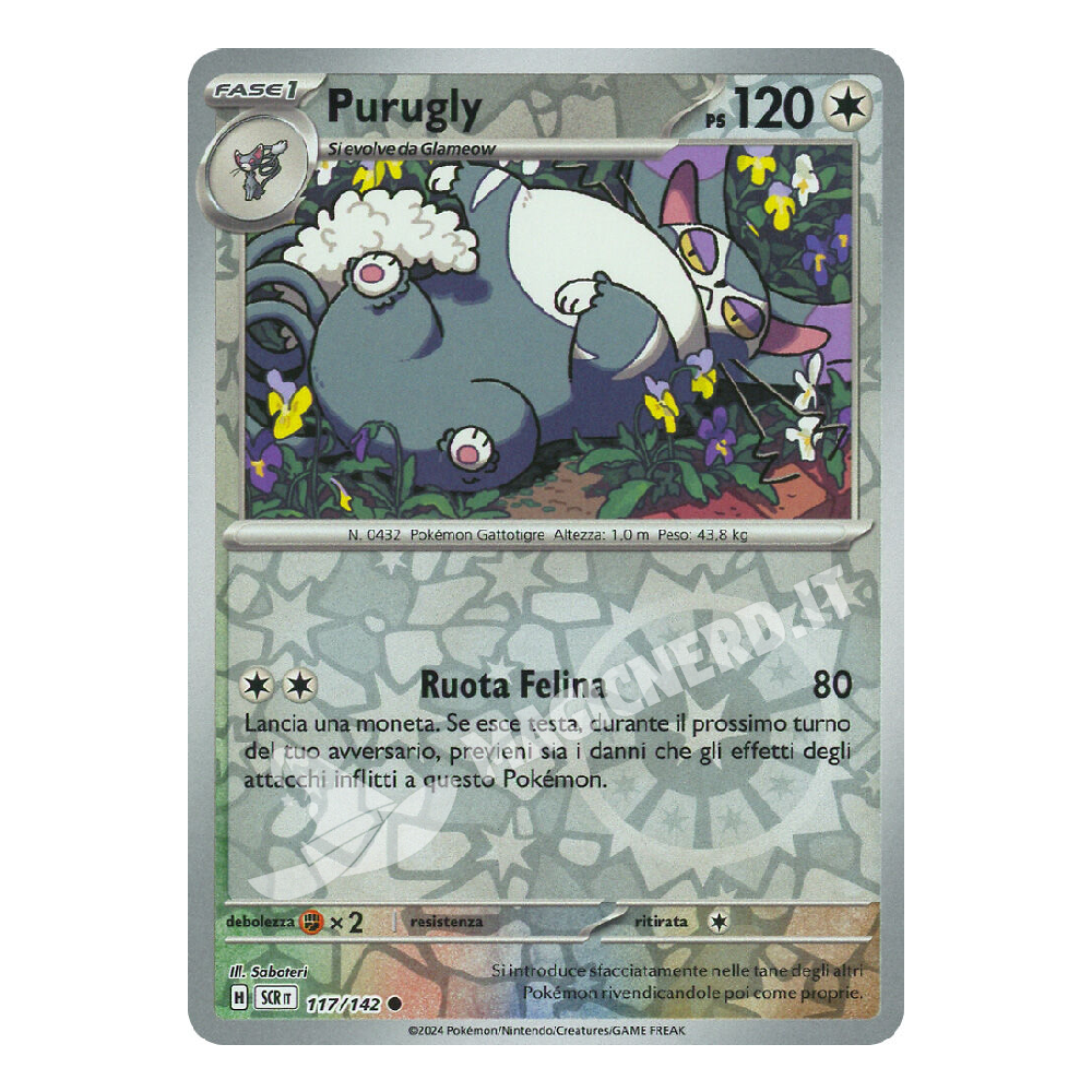 Purugly Comune Reverse SCR 117 (ITA)