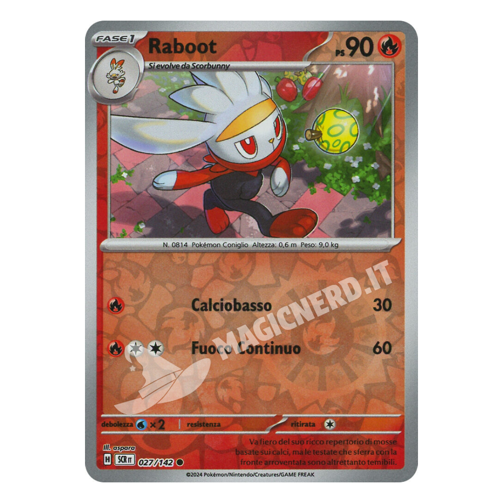 Raboot Comune Reverse SCR 027 (ITA)