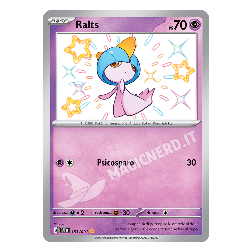 153/091 Ralts Shiny