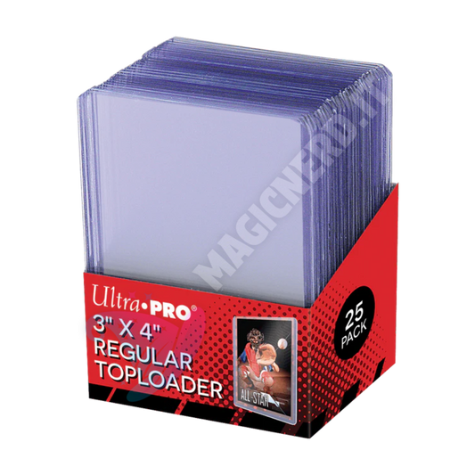 Regular Toploader Ultra Pro 3″x4″ (25 Pezzi)