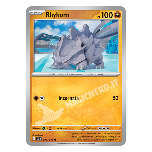 Rhyhorn Comune SCR 074 (ITA)