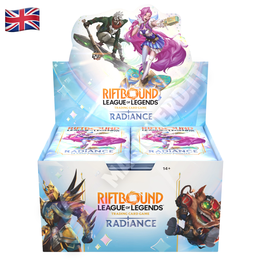 Riftbound League of Legends Radiance Booster Box 24 Buste (ENG)