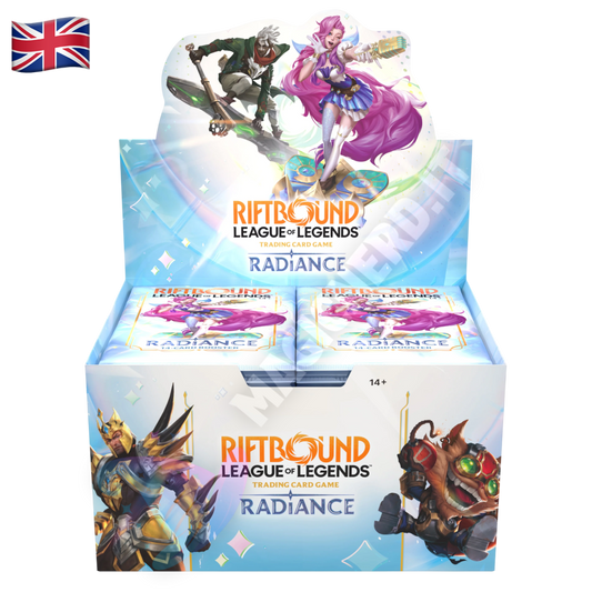 Riftbound League of Legends Radiance Booster Box 24 Buste (ENG)