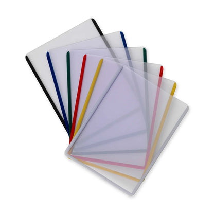 Rigid Toploader Colorati 35pt 3″x4″ (120 Pezzi) - Vault X