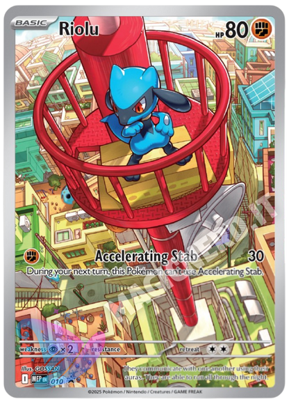 Promo Riolu etb Megaevoluzione 