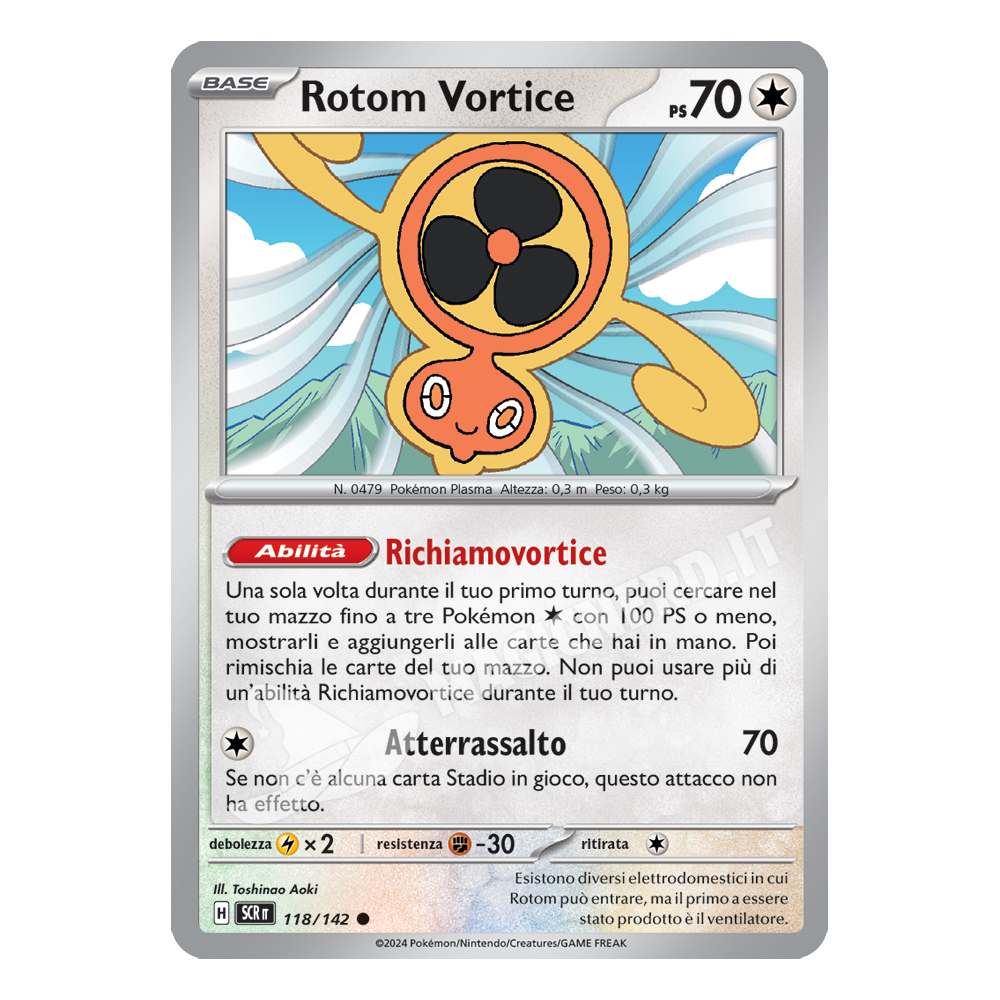 Rotom Vortice Comune SCR 118 (ITA)