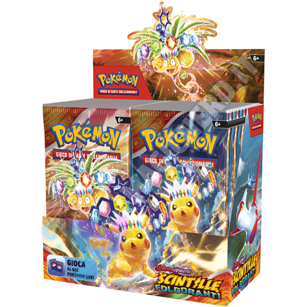 Scarlatto e Violetto Scintille Folgoranti Display Box 36 Buste (ITA)