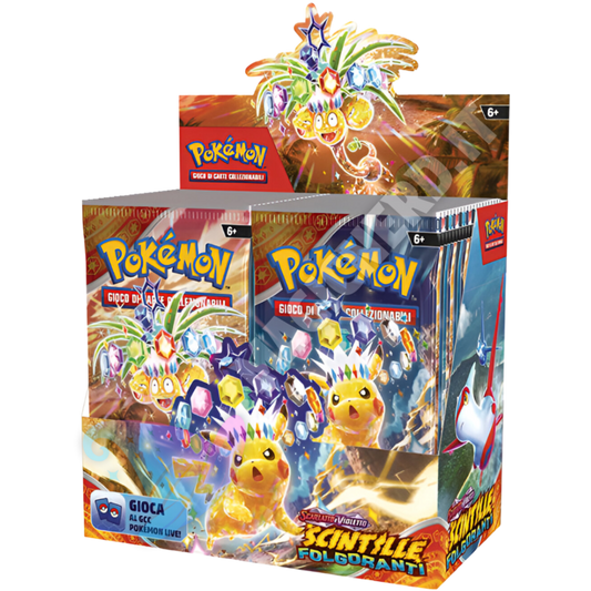 Scarlatto e Violetto Scintille Folgoranti Display Box 36 Buste (ITA)