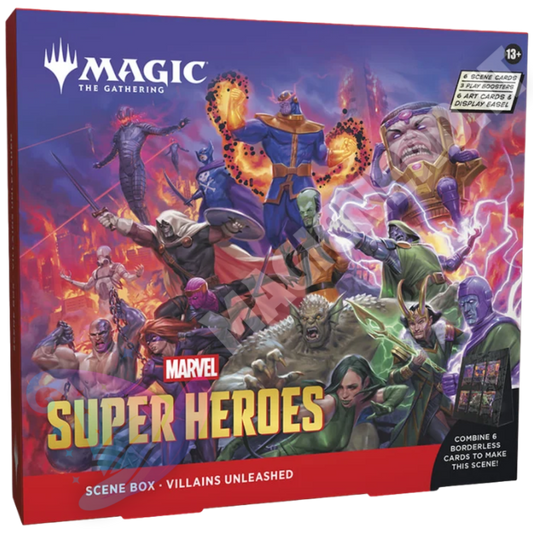 Villains Unleashed Scene Box Marvel Super Heroes Magic the Gathering ENG