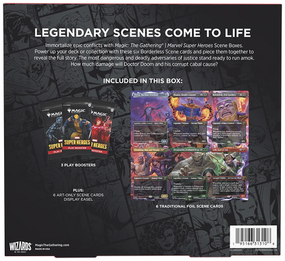 Villains Unleashed Scene Box Marvel Super Heroes MTG ENG