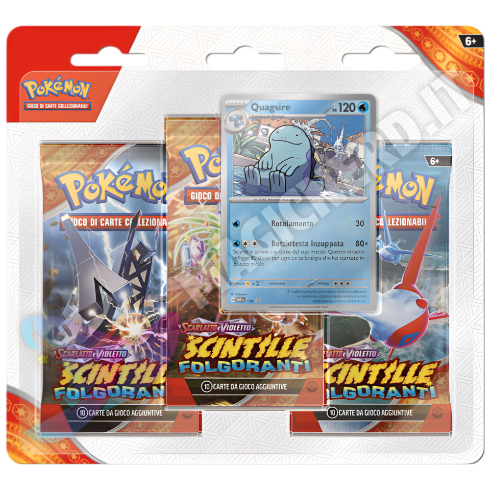 Scintille Folgoranti - Blister 3 Bustine Quagsire (ITA)