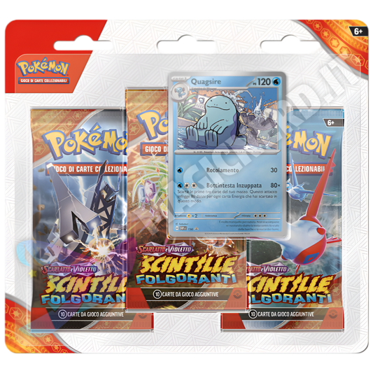 Scintille Folgoranti - Blister 3 Bustine Quagsire (ITA)