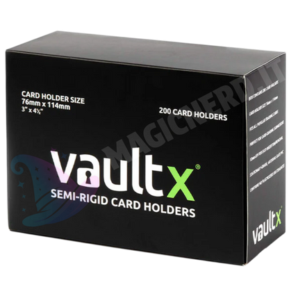 Vault X Semi-Rigid Card Holders (Confezione da 200)