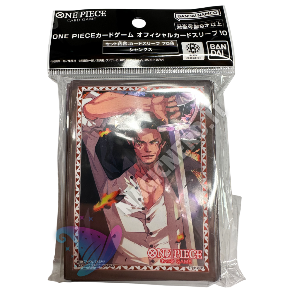 Shanks Official Sleeves One Piece Card Game (70 Sleeves)