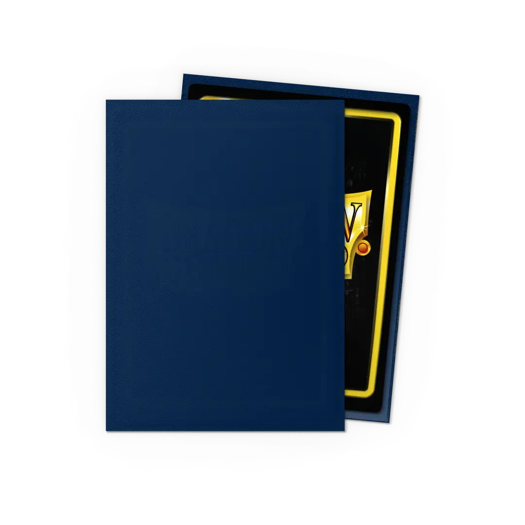Standard - Matte Midnight Blue (100 Bustine) - Dragon Shield