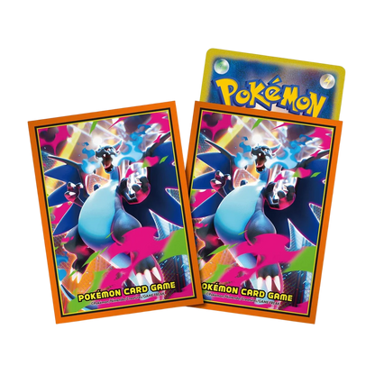 Pokemon – Bustine Protettive Standard Pokemon Center Inferno X - Mega Charizard X (64 Bustine)