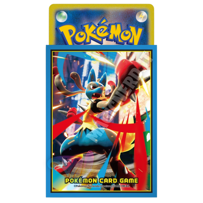 Pokemon – Bustine Protettive Standard Pokemon Center Mega Brave - Mega Lucario (64 Bustine)