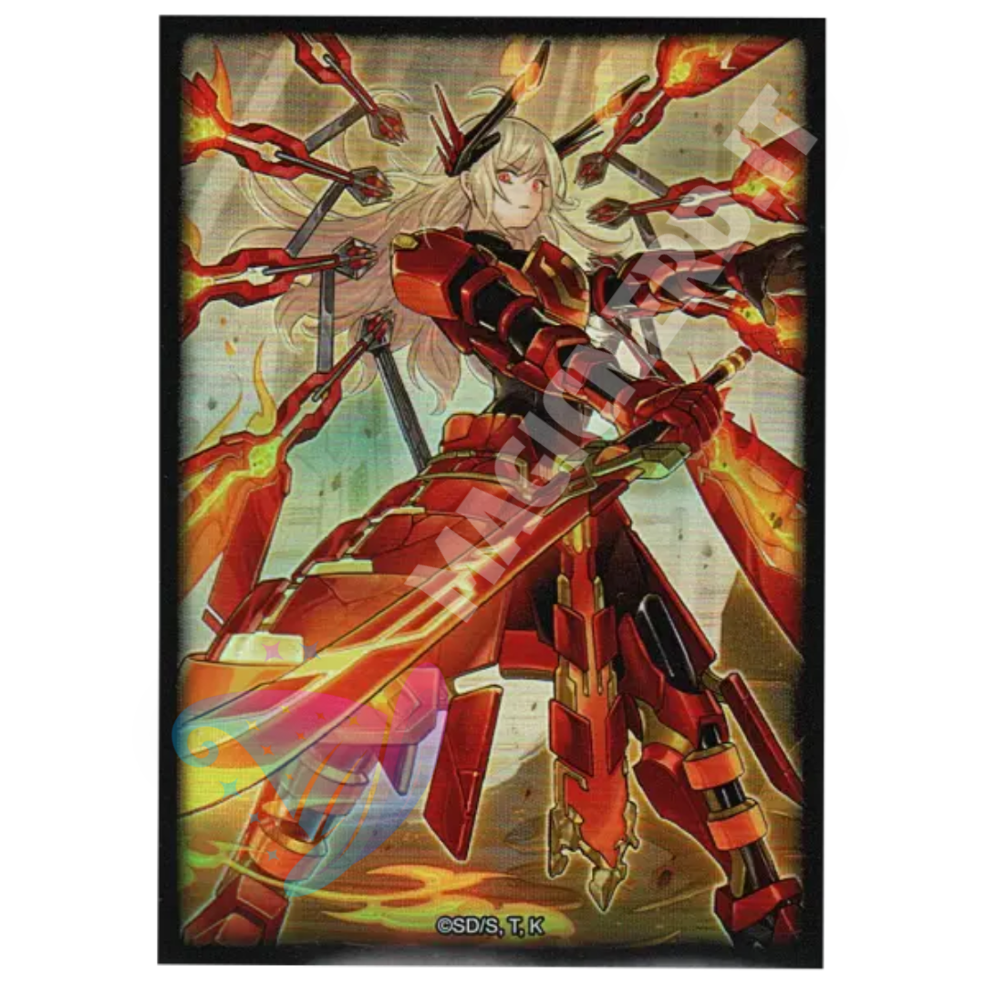Sleeves Ufficiali Yu-Gi-Oh! TCG Konami "Sky Striker Ace - Kagari" (70 Pezzi)