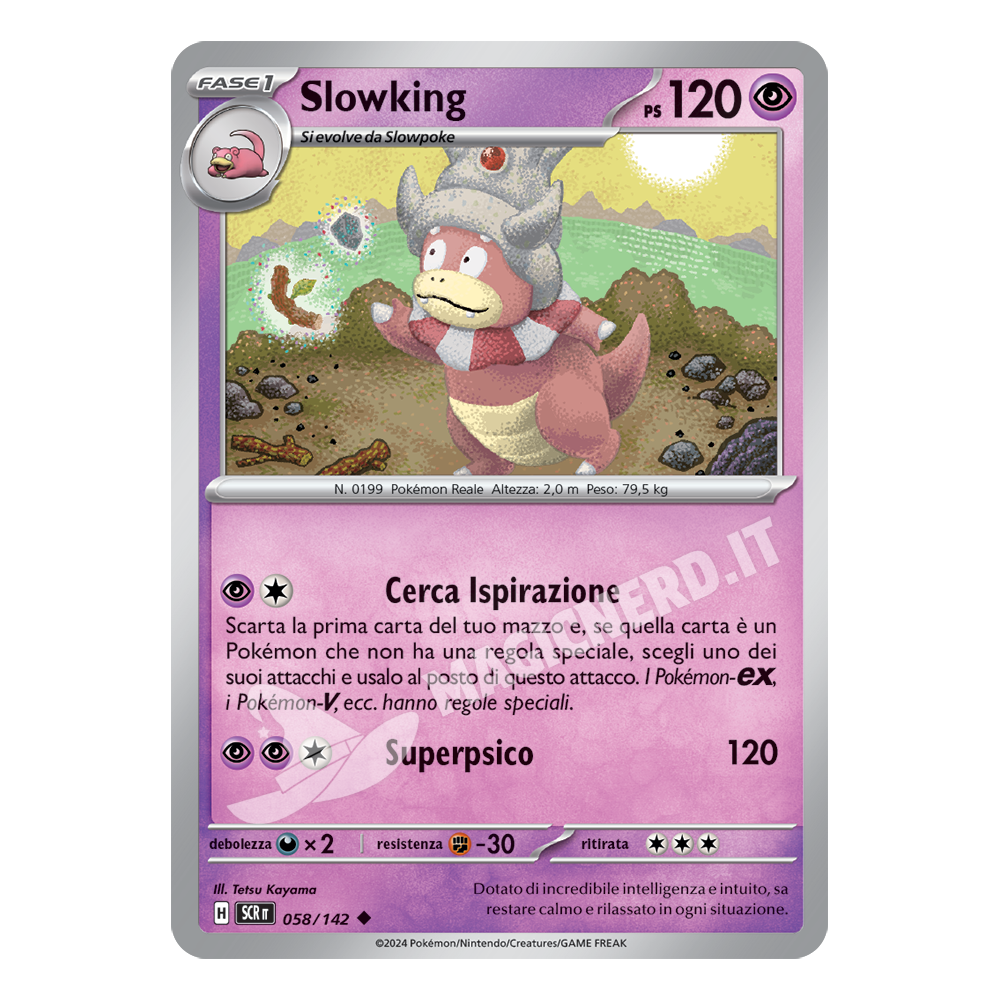 Slowking Non Comune SCR 058 (ITA)