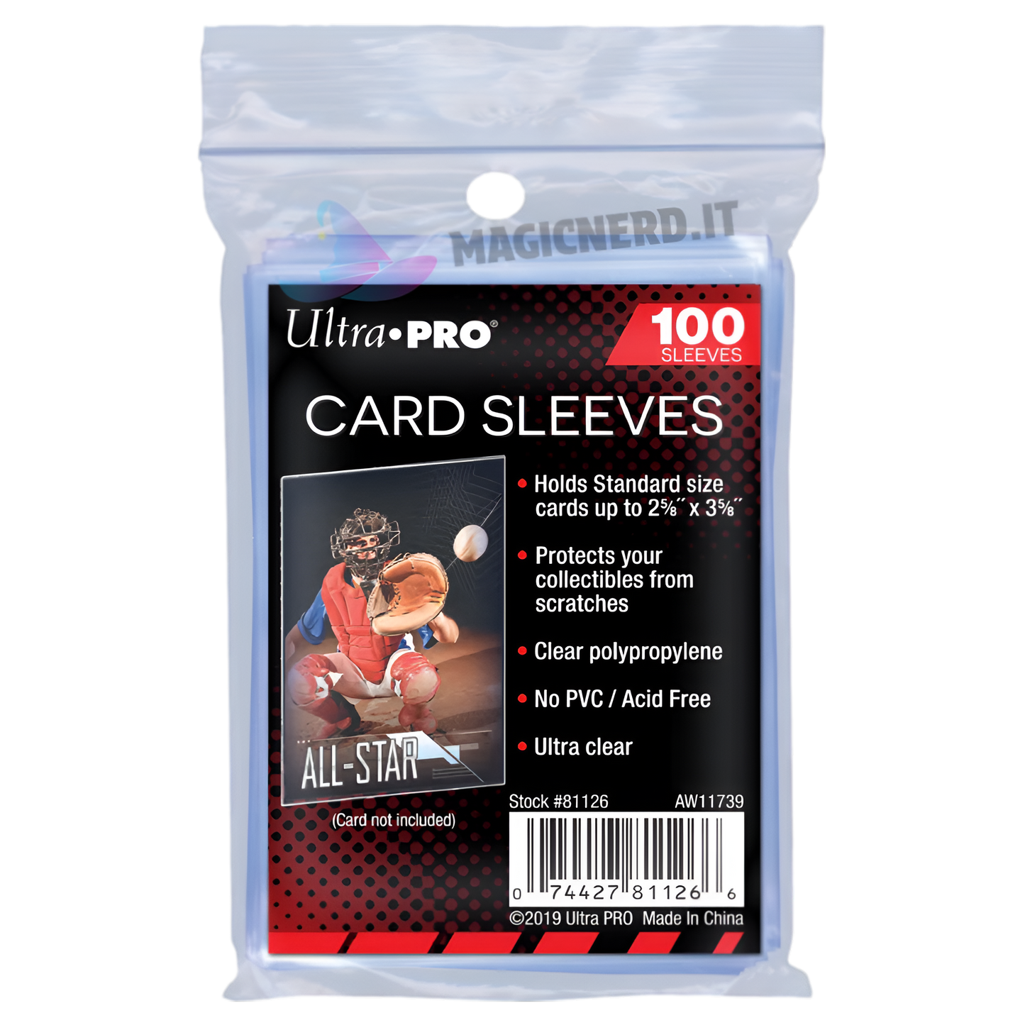 Soft Sleeves Standard Trasparenti Ultra Pro (100 Bustine)