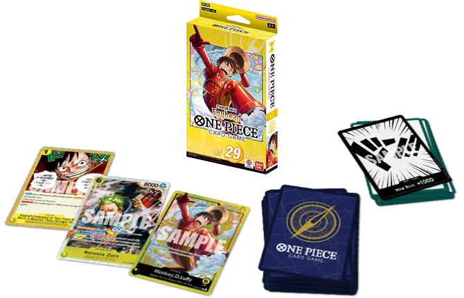 ST29 Yellow Egghead – Starter Deck – One Piece Card Game (ENG)