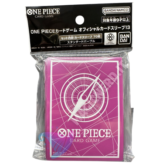 Standard Purple Official Sleeves One Piece Card Game (70 Sleeves)