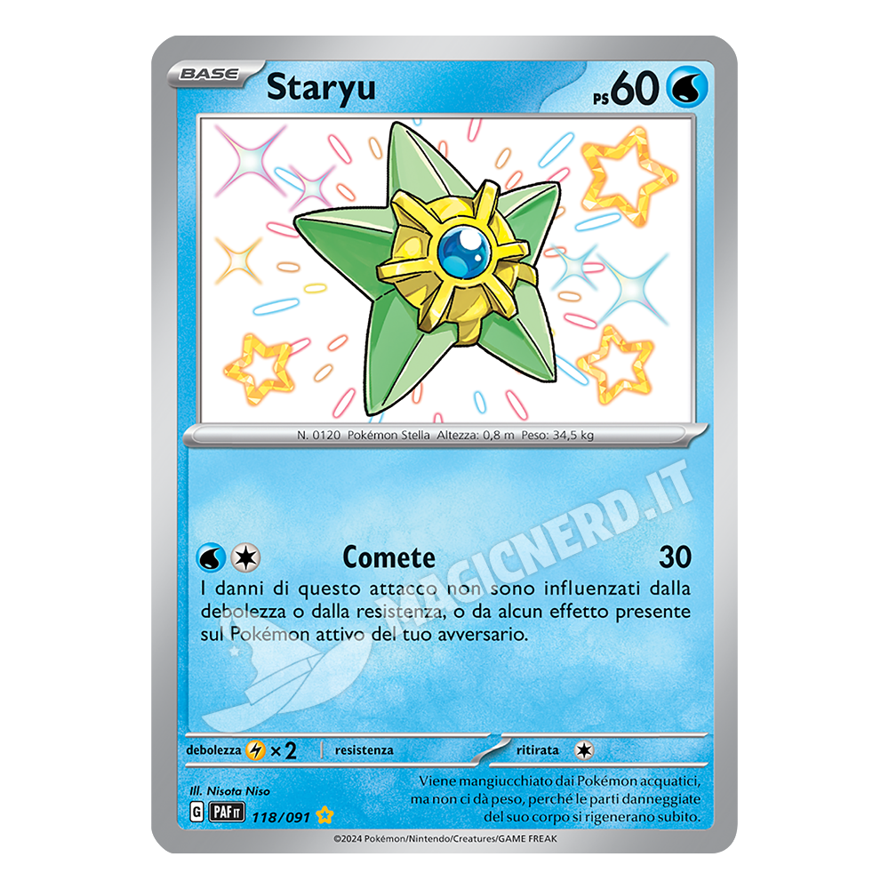 118/091 Staryu Shiny