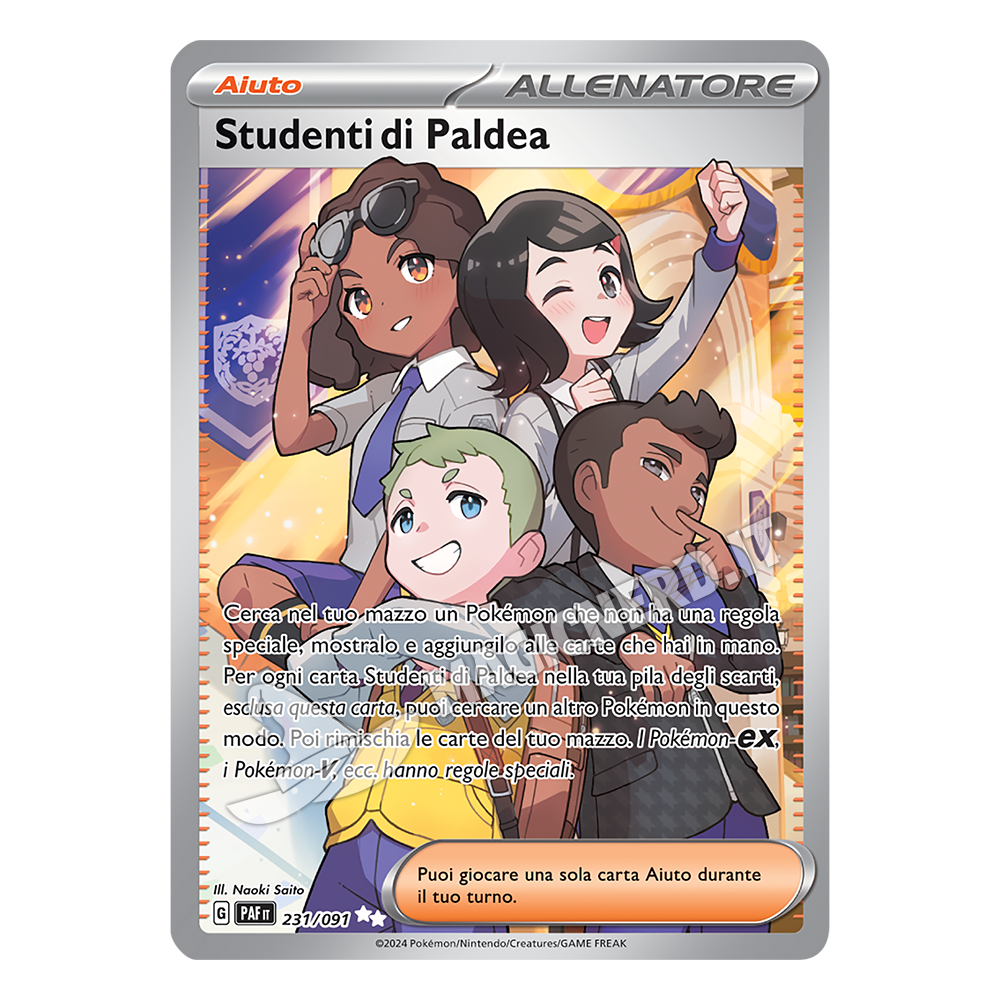 231/091 Studenti Di Paldea Full Art