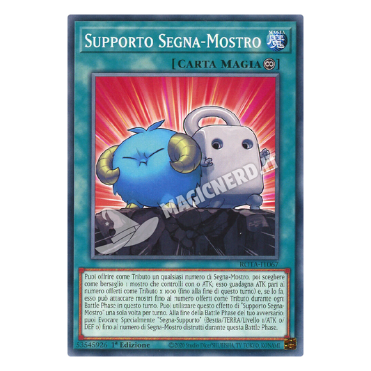 Supporto Segna-Mostro comune