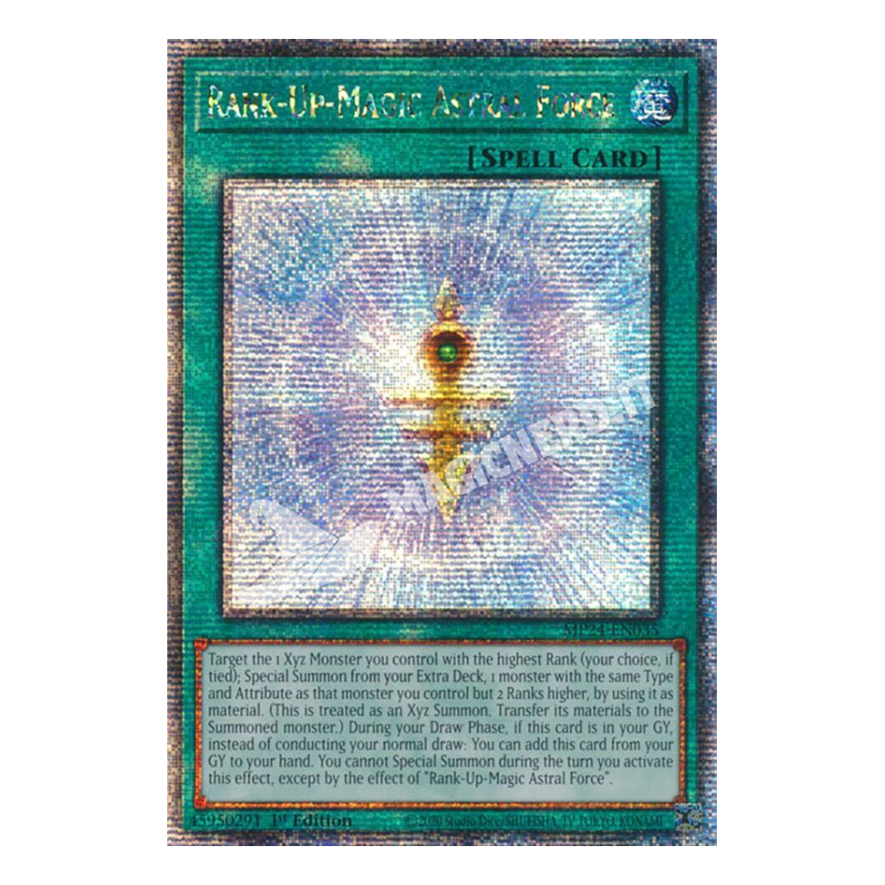 MP24-IT035 Alza-Rango-Magico Forza Astral rara segreta quarto di secolo 1a Edizione