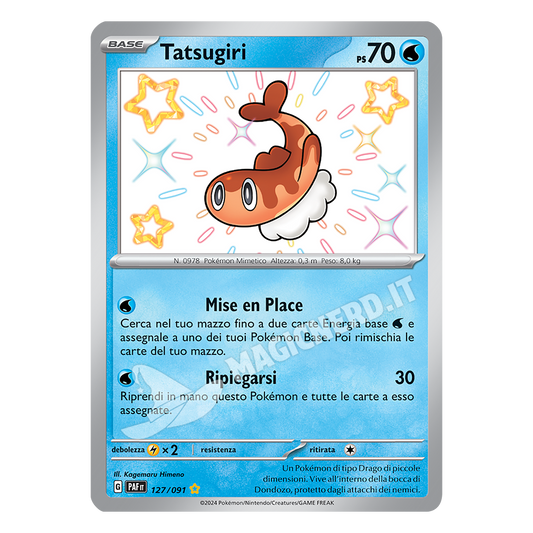 127/091 Tatsugiri Shiny