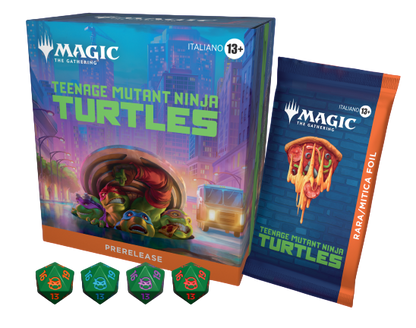 Teenage Mutant Ninja Turtles Prerelease Pack Magic the Gathering (ITA)