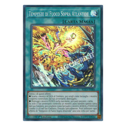 Tempeste di Fuoco Sopra Atlantide super rara