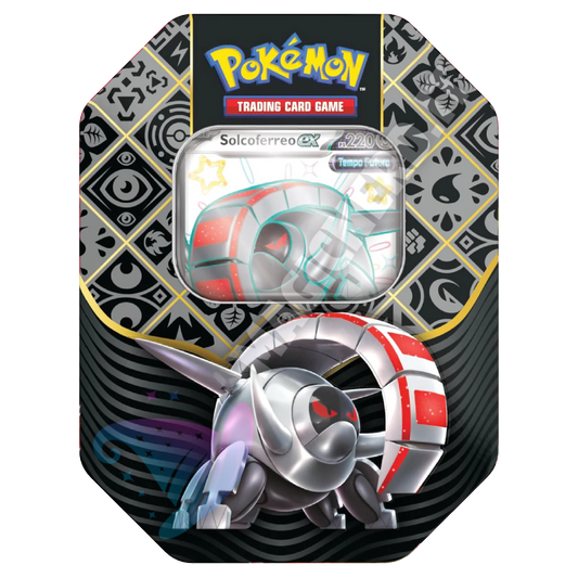 Tin da Collezione Destino di Paldea Solcoferreo ex (ITA)