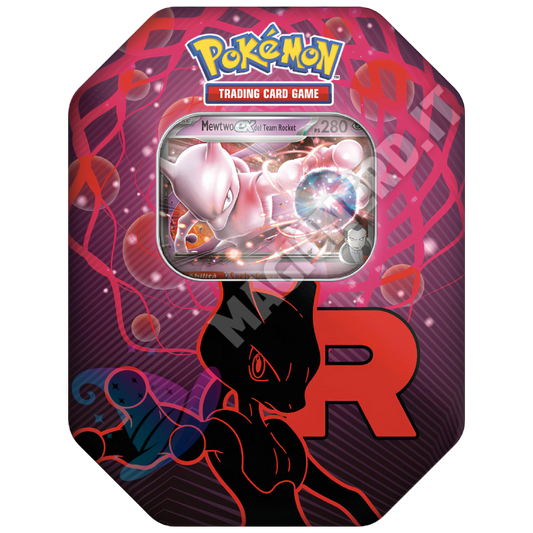 Tin da collezione Team Rocket: Mewtwo ex (ITA)