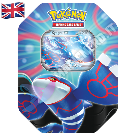 Pokemon Azure Legends Tin Kyogre ex (ENG)